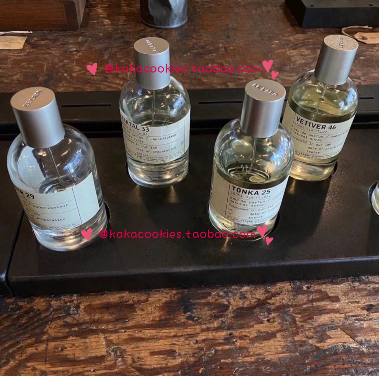 Spot American cabinet Le Labo perfume Santal33 Noir29 Rose31 different 13