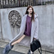 Wuuus70% wool lighter hooded teddy coat women's new long coat