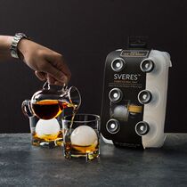 SVERES large whiskey wine round ice box homemade ice hockey mold kitchen Ice Cube quick freeze