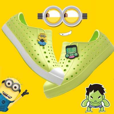 LUCHI children's shoes, children's crocs, beach shoes, waterproof ultra-light sandals for boys and girls, parent-child rain boots