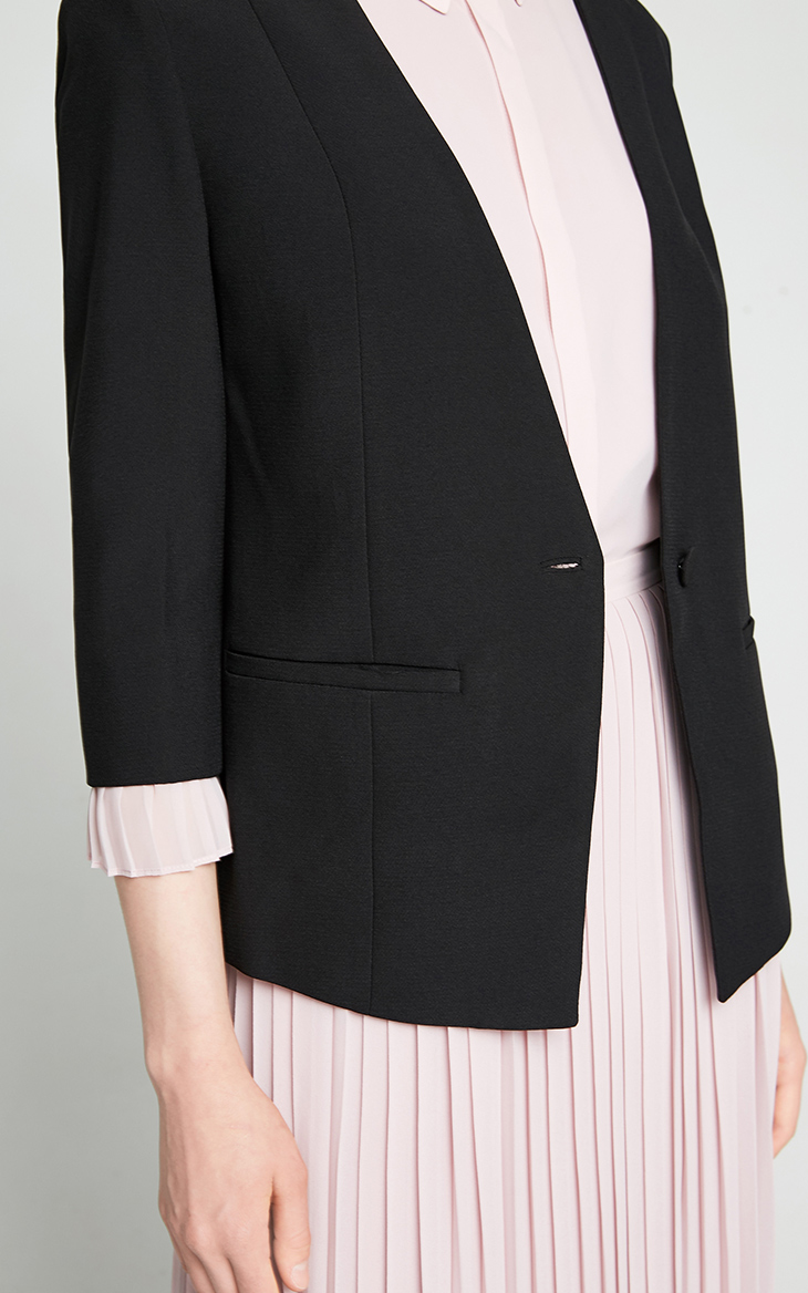 [Giá trị mùa thu và mùa đông] Vero Moda đơn giản phù hợp với một nút mỏng phù hợp | 317308518 áo cardigan nữ