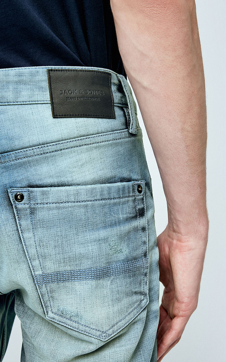 [3 miễn phí 1] Quần jeans rách nam của Jack Jones / Jack Jones JO | 217332560 quần bò nam