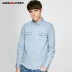 JackJones Jack Jones nam mùa thu đông denim áo khoác dài tay áo khoác 218162511 quần jean nam Cao bồi