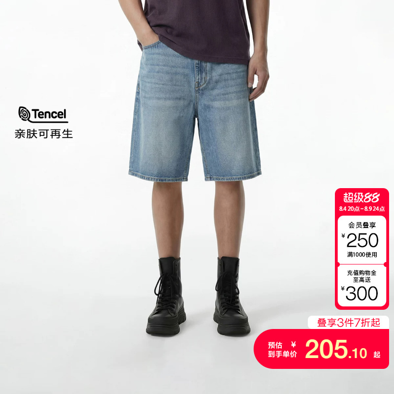 Jack & Jones Summer Denim Shorts with Straight Cut, Side Pockets, Single Side Coin Pocket, and Double Side Hip Pockets Jack & Jones Summer Denim Shorts with Straight Cut, Side Pockets, Single Side Coin Pocket, and Double Side Hip Pockets
