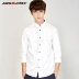 Dưới kệ | | Dưới kệ | Jack Jones wave point áo nam bảy điểm tay áo E-216331509 áo sơ mi nam cổ trụ Áo