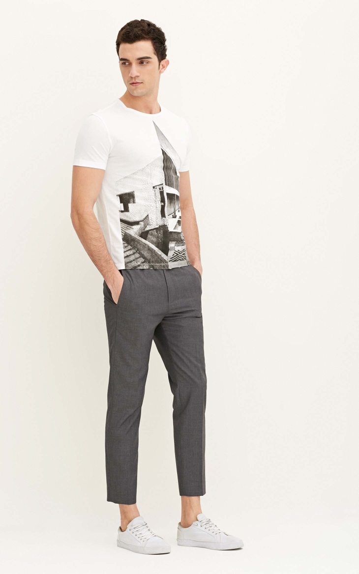 [3 miễn phí 1] JackJones Jack Jones quần mỏng nam chín điểm thường ngày | 217114523 quần kaki nam đẹp