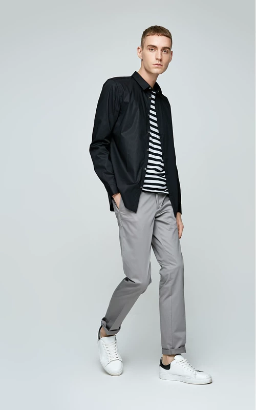 [Giá trị mùa thu và mùa đông] JackJones nam Slim kinh doanh áo sơ mi dài tay | 217305548