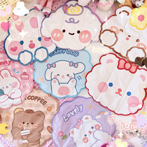 ins summer heterosexual cute rabbit small bear gel ice mat cushion student seat PP mat car cooling ice mat