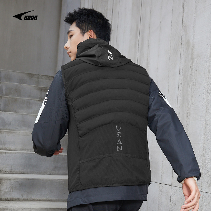 UCAN锐克跑步羽绒服马甲:冬季跑步的终极守护神,你值得拥有!-羽绒马甲-淘宝百科网
