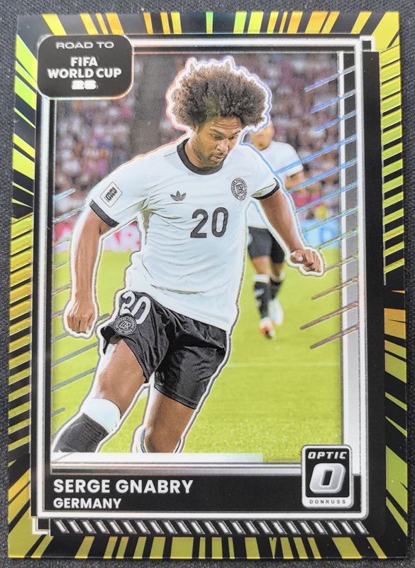 Football Star Card Germany Gnabry Football Star Card Germany Gnabry