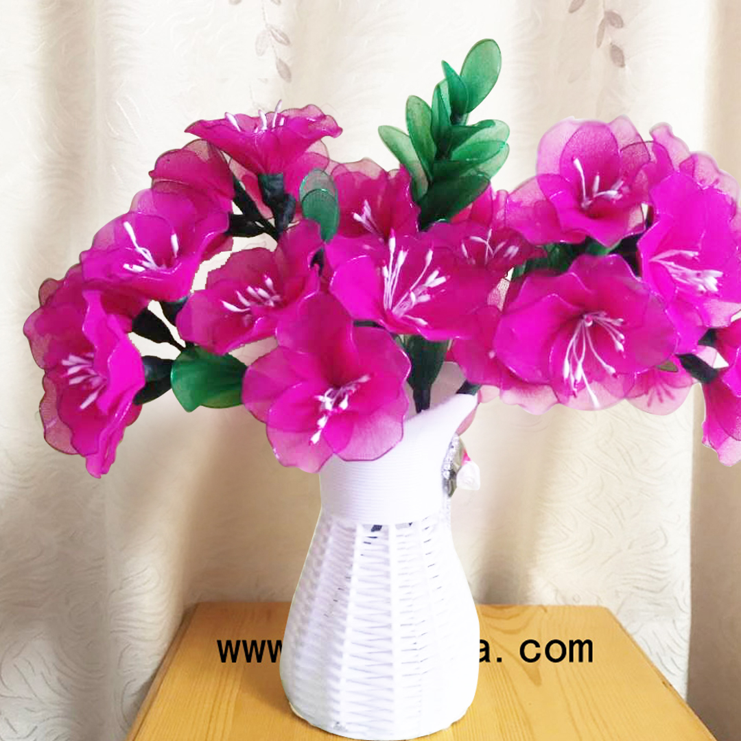 Dongli flower rhododendron material package package manual DIY making stockings flower simulation novice learning kit