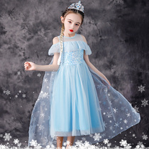 Frozen 2 Aisha princess dress new little girl Aisha Yang style childrens dress Aisha skirt summer
