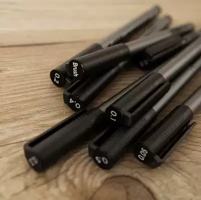 STA0 05-0 8 needle tube pen Waterproof needle tube pen Hook line pen Tracing pen design hand-painted soft pen