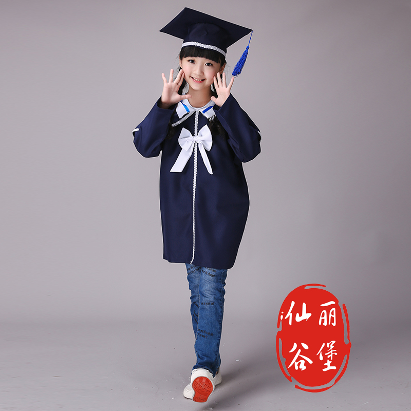 Uniform Doctor dành cho trẻ em của Sings trang phục Toddler múa Mẫu giáo Uniform nam và nữ Junior bác sĩ tốt nghiệp Cử nhân ăn mặc