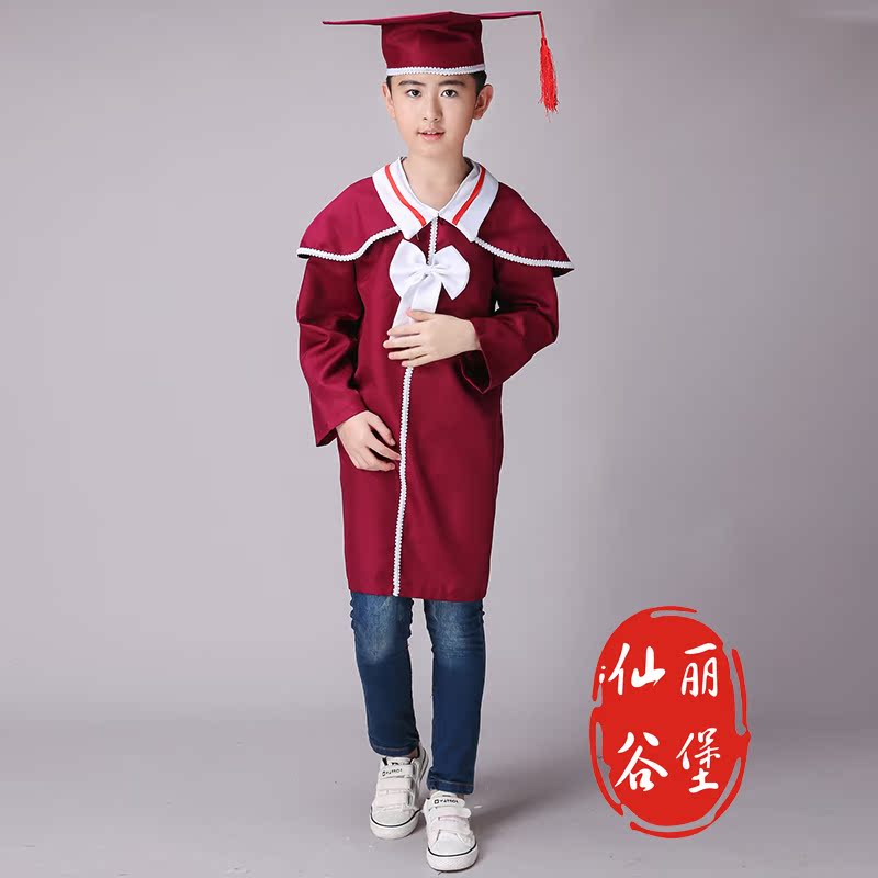 Uniform Doctor dành cho trẻ em của Sings trang phục Toddler múa Mẫu giáo Uniform nam và nữ Junior bác sĩ tốt nghiệp Cử nhân ăn mặc