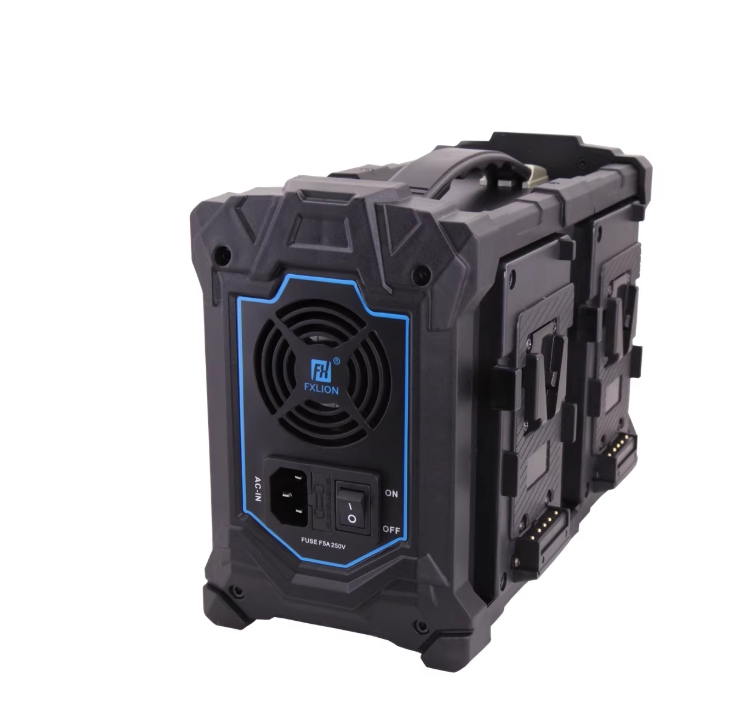 PL-Q480B 4 channel simultaneously charging Quad-Channel V-Mount Fast Battery Cha