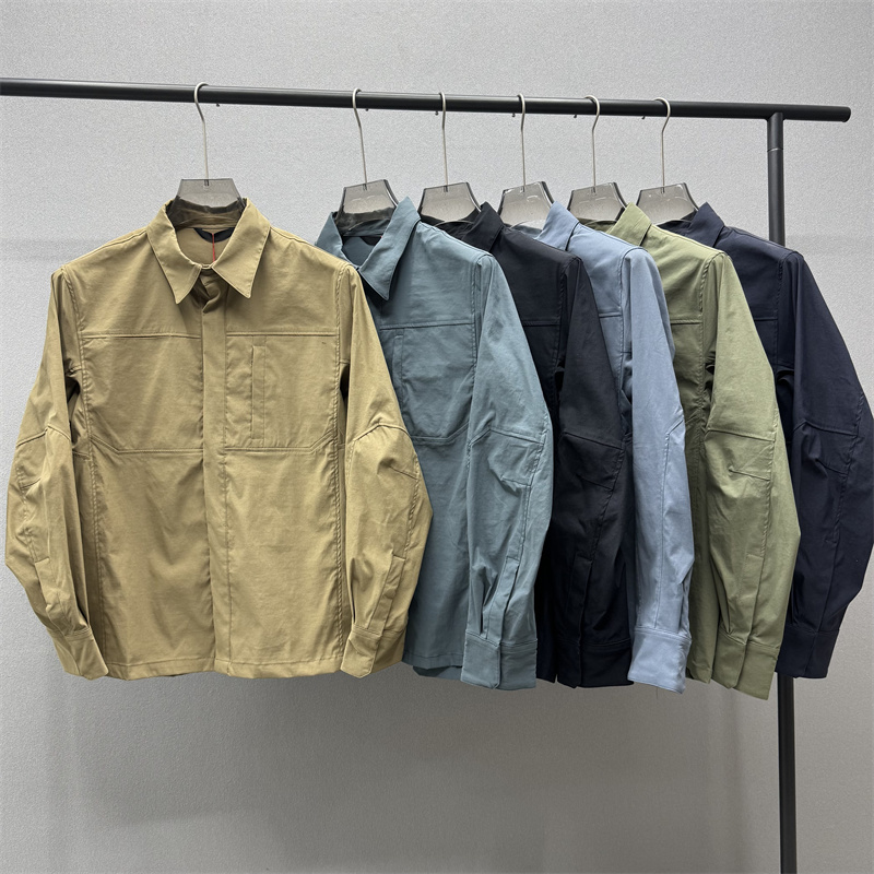 Affordable! Windproof, Breathable, Quick-Drying, Unisex Outdoor Scratch-Resistant and Wear-Resistant Softshell Workwear Casual Shirt Jacket