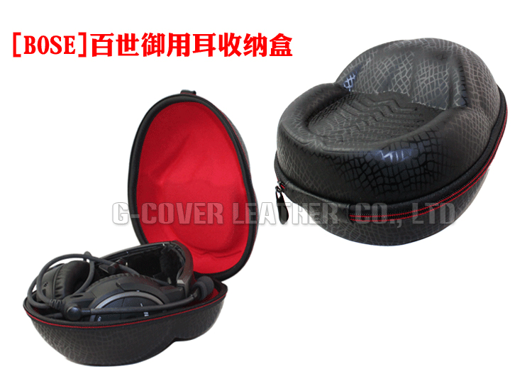 Túi đựng tai nghe lớn Túi đựng màn hình chống sụt áp Tai nghe phụ kiện kỹ thuật số bảo vệ da tròn - Lưu trữ cho sản phẩm kỹ thuật số hộp đựng tai phone