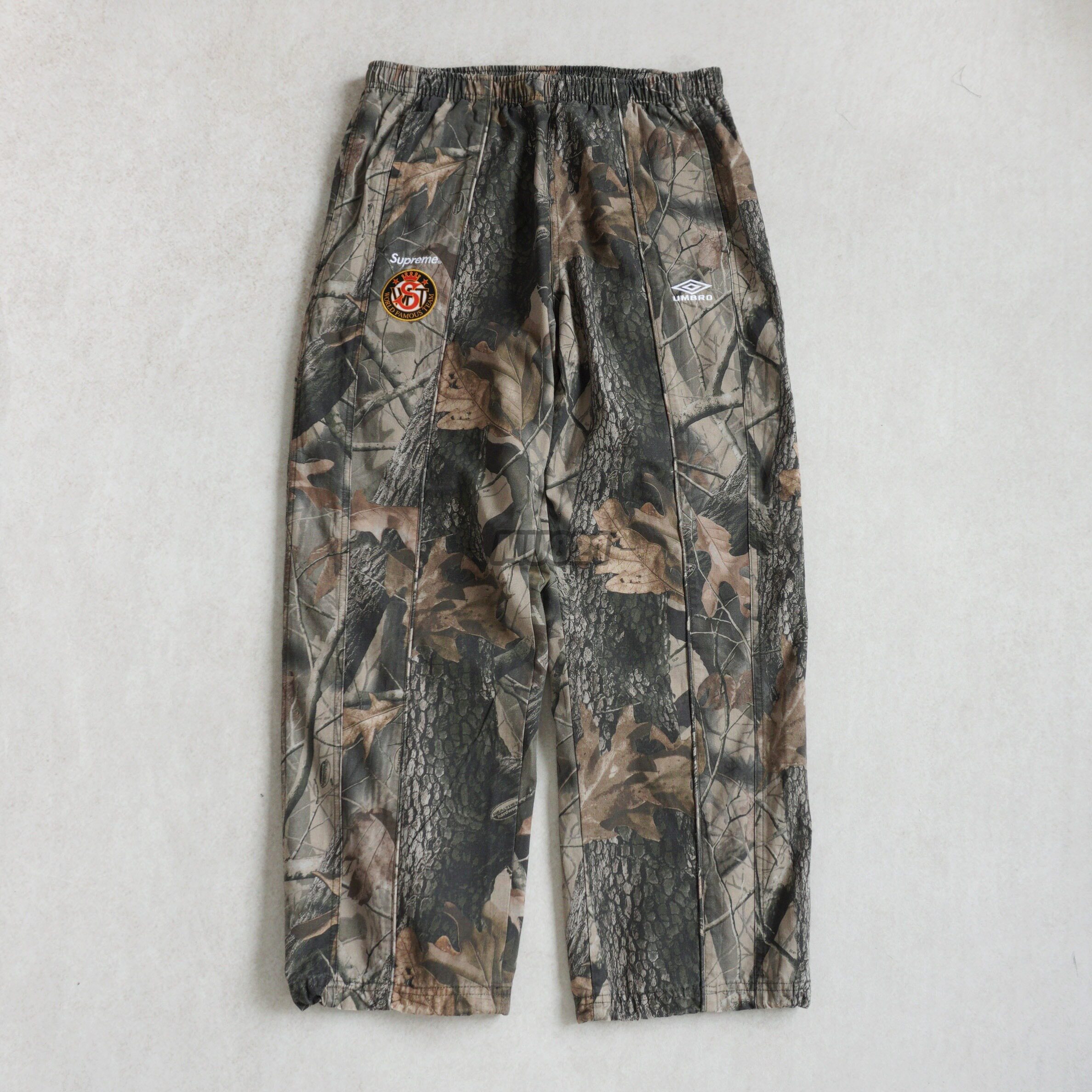 MU821现货 SS26 SUPREME Umbro Track Pant 联名款格子布运动长裤