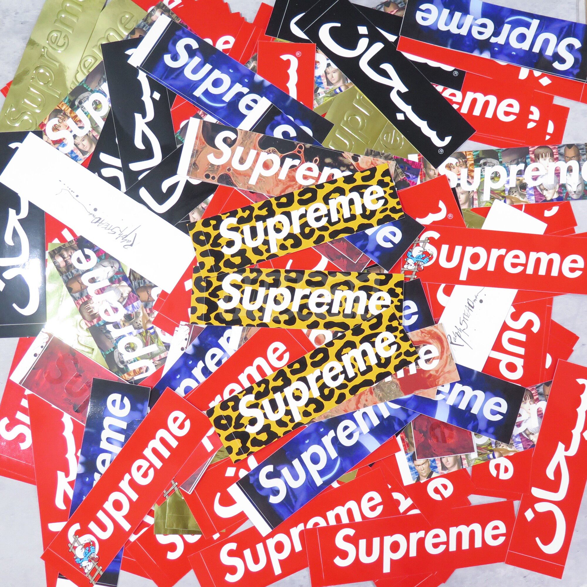 现货SUPREME BOX LOGO STICKER,收藏级行李箱贴纸,潮流必备!🎒 -其他服饰配件-淘宝百科网