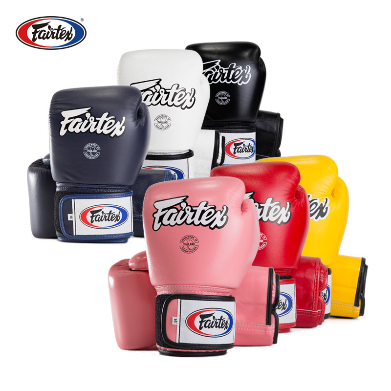 fairtex Thailand original BGV1 classic solid color leather Sanda boxing gloves Boxing gloves