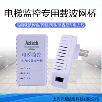 A pair of power line carrier bridges for Shanghai Runchao Elevator network monitoring