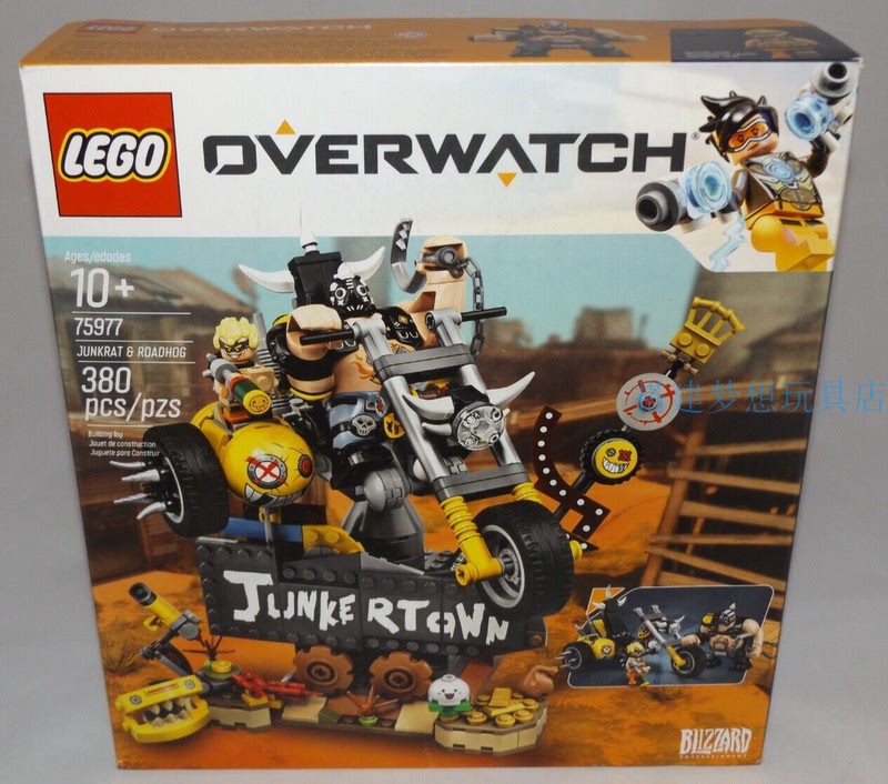 Educational Building Toy Lego 75977 Overwatch Series Rattus and Roadhog