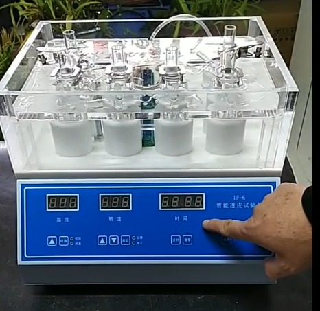 天津精拓智能透皮扩散仪TP-6实验室药物检测透皮仪扩散试验仪测控