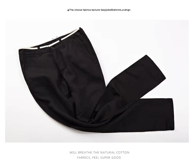 Quần cotton và vải lanh nam giản dị quần lanh thẳng quần lanh nam lanh mùa xuân và mùa hè kích thước lớn quần linen nam mỏng - Quần tây thường quần short jean nam