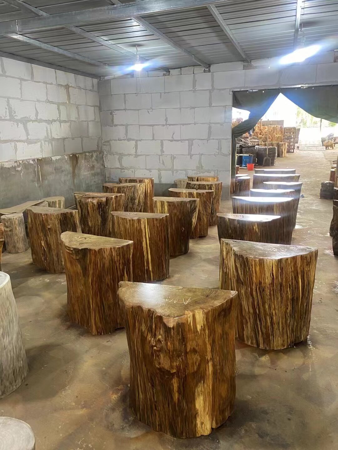 Деревянная основа из натурального дерева, деревянная натуральная трубка, штатив 