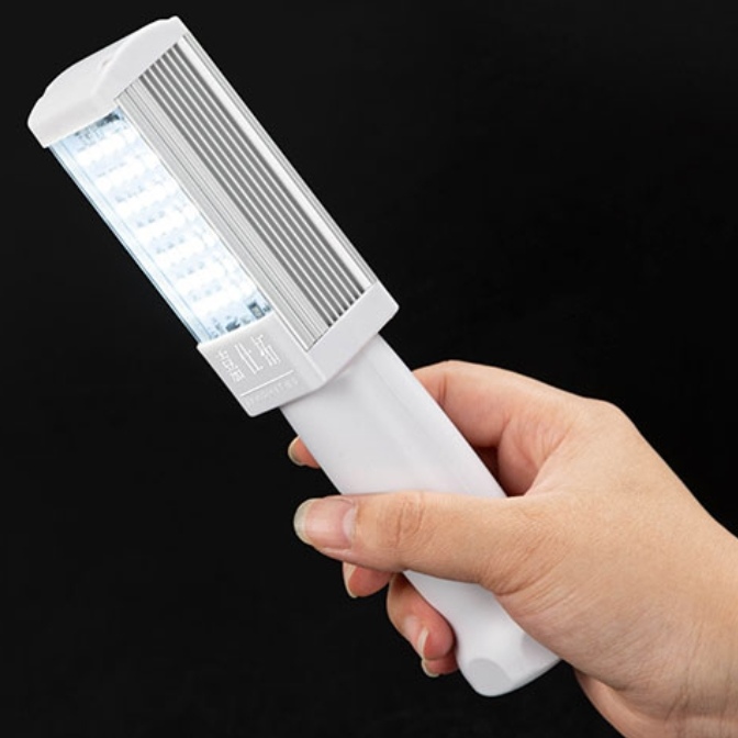 10pcs touch super bright lighting ceramic factory embryo lamp handheld rechargeable work light led low voltage emergency flashlight