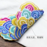 Сумка для туфли с облачной тканью в китайском стиле, одежда Diy декоративная вышива