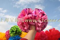 51 cheerleading ball-race flower ball sub-light with bright light homochromatic mix hand flower coursework ball