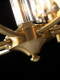 American-Style Light Luxury Crystal Chandelier, All-Copper Living Room Lighting, Modern Dining Room and Bedroom Elegant Lighting Fixtures, Direct Sales from Zhongshan Manufacturer