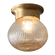 All-Copper Corridor Aisle Light Nordic Retro Entrance Balcony Ceiling Light Guangdong Zhongshan Lighting Manufacturer Direct Sales