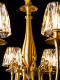 American-Style Crystal Chandelier, All-Copper, Light Luxury Living Room Lamp, Post-Modern, Elegant Dining Room and Bedroom Lighting, Direct Sales from Zhongshan Manufacturer