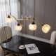 Nordic All-Copper Restaurant Chandelier Living Room Bar Post-Modern Light Luxury Lighting Designer Lamps Zhongshan Factory Direct Sales