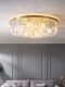 American-Style Light Luxury Crystal Ceiling Lamp, Post-Modern All-Copper Round Living Room and Dining Room, Simple and Luxurious Bedroom, Direct Sales from Zhongshan Manufacturer
