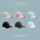 Korean Ins-Style Bowknot Baseball Cap for Women, Versatile Wide-Brimmed Soft-Top Cap, Large Head Circumference, Face-Slimming Hat