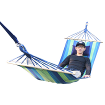 Anti-rollover dormitory hammock indoor and outdoor home falling bed dormitory single swing college student thickened baby shaker