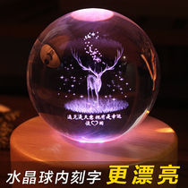 Valentines Day gift to girlfriend send boyfriend crystal ball music box custom diy music box birthday gift girl