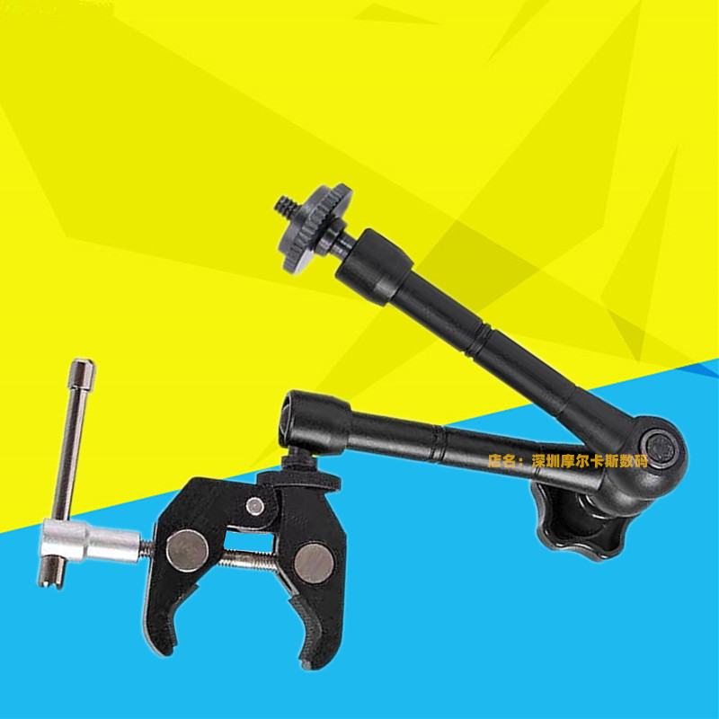 Suitable for insta360 one x2 sports camera motorcycle handlebar bracket extension lengthened head mounting clip