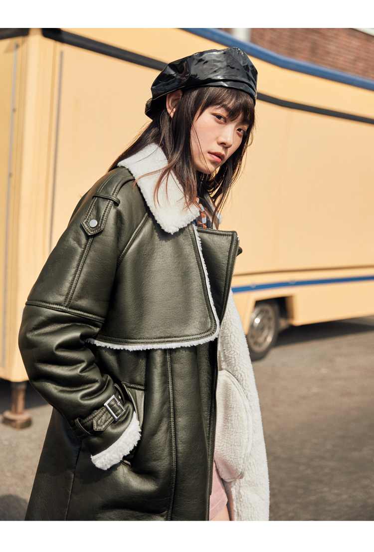 Manteau de fourrure femme PEACEBIRD    - Ref 3174647 Image 16