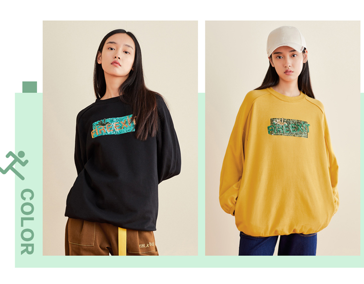 Sweatshirt femme PEACEBIRD    - Ref 3216420 Image 12