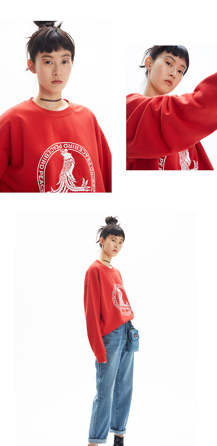 Sweatshirt femme PEACEBIRD    - Ref 3214016 Image 12