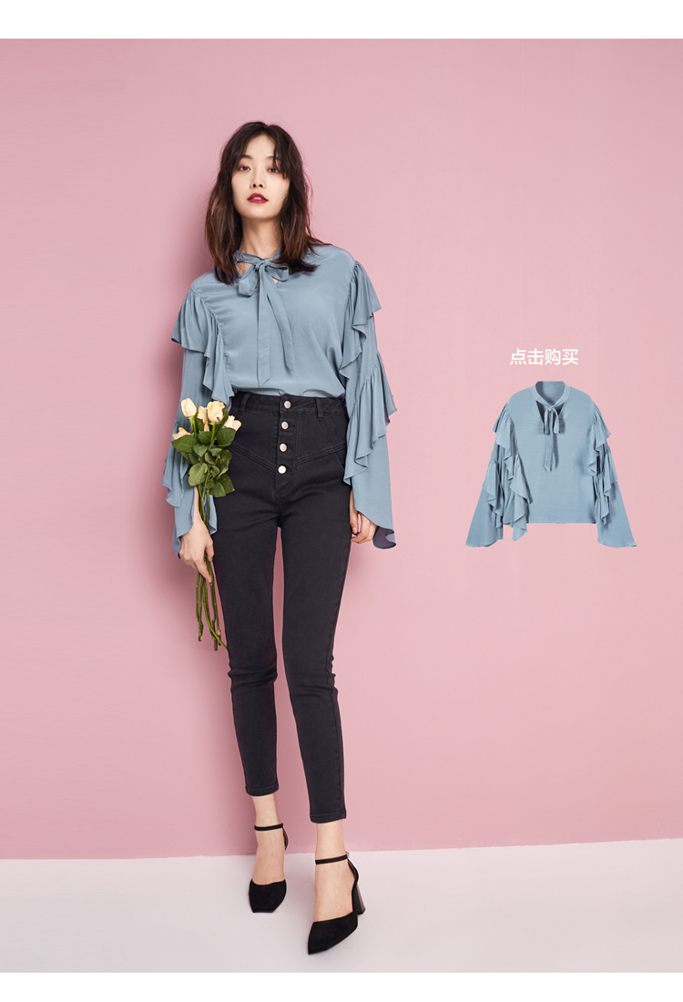 Jean femme PEACEBIRD    - Ref 3193550 Image 13