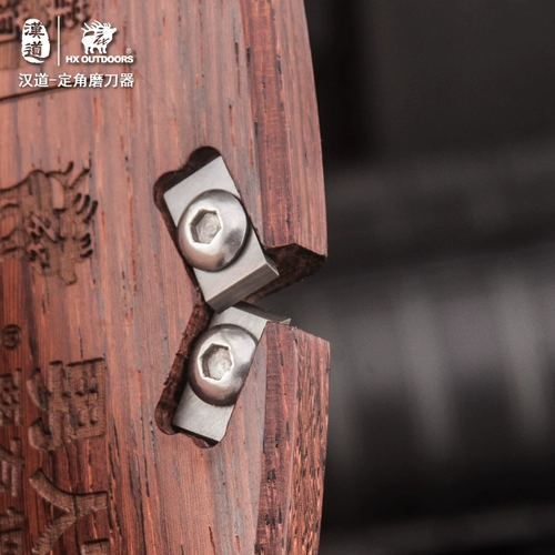 Наружный временный портативный мини -инструмент быстрого зашифрованного шлифовального ножа и каменного ножа с фиксированным углами.