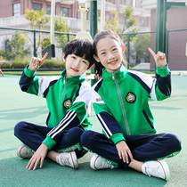 Childrens sports baseball suit Kindergarten garden clothes for boys and girls new class clothes spring and autumn clothes for primary and secondary school students school uniform tide