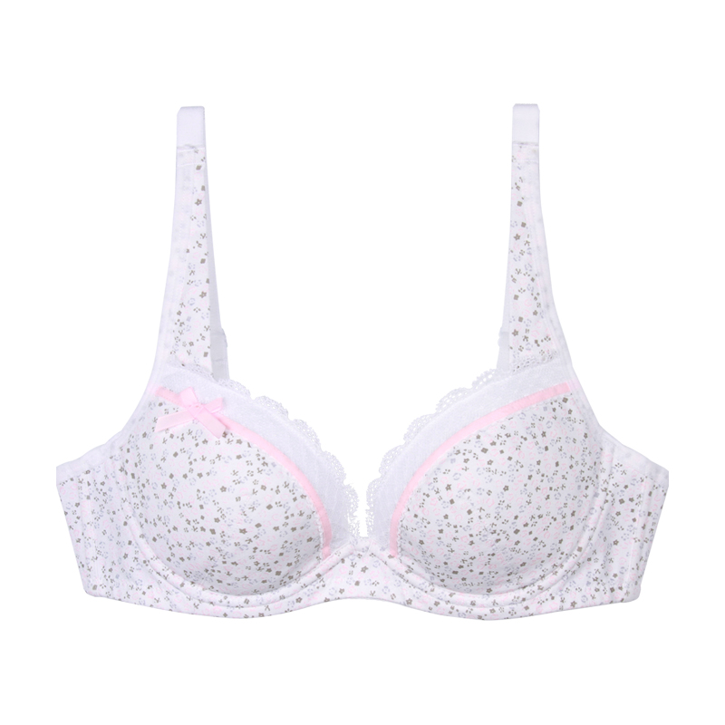 Yilanfen girl bra development period female student underwear thin section Japanese small fresh high school students gathered small bra