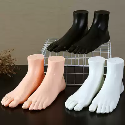 Socks Model Footwear Foot Seamless Foot Model Single Toed Five Toe Sandals Flip-flops Shoe Pickle Shoppers Shoppers Display Props
